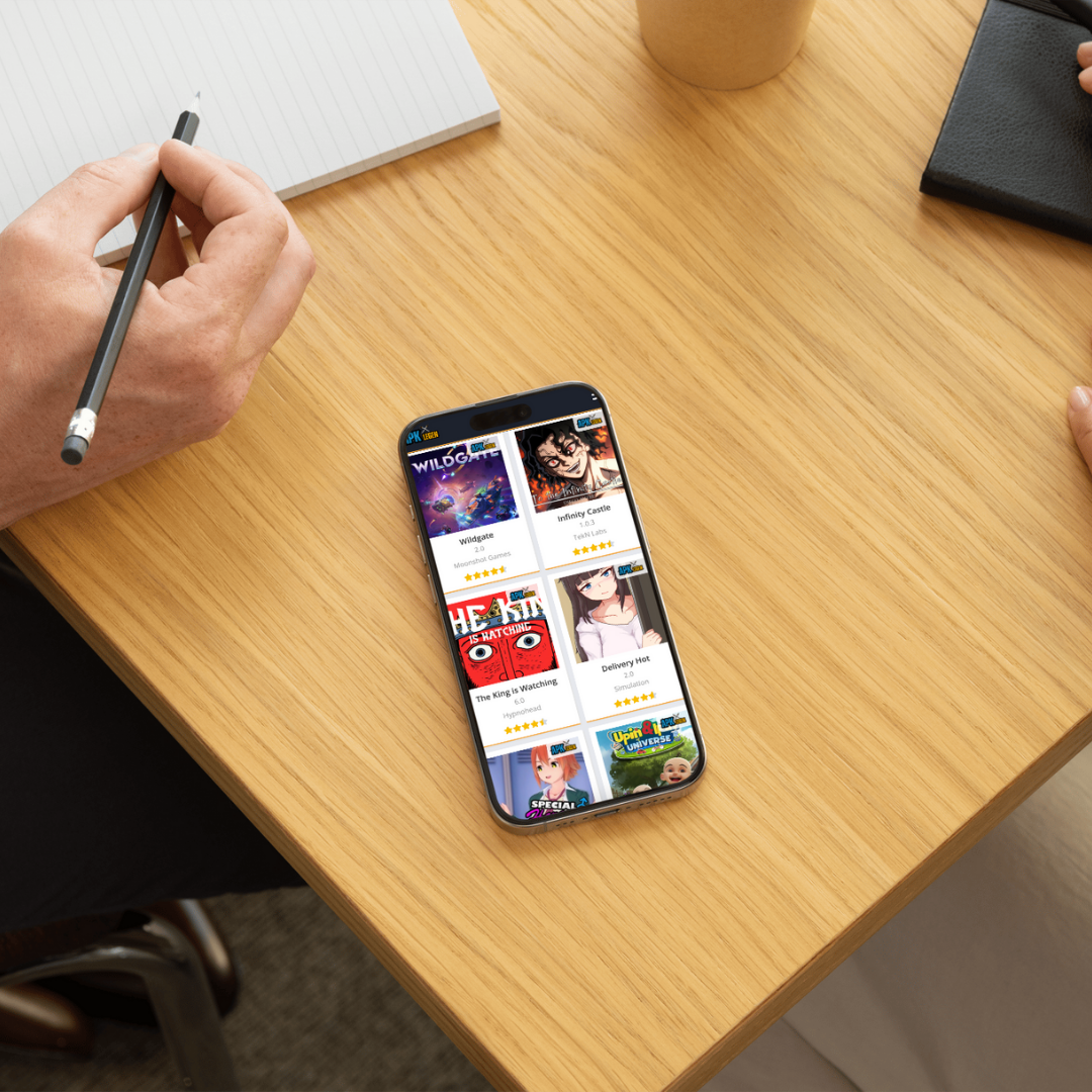 Mobile app interface